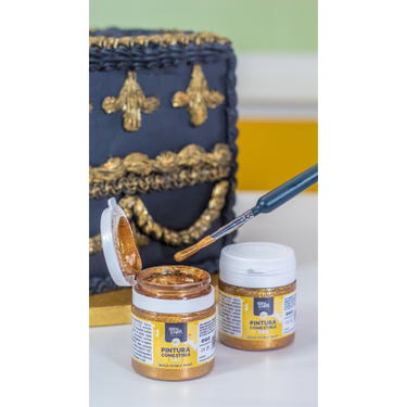 Tinta Comestivel Ouro 35ml - Azucren